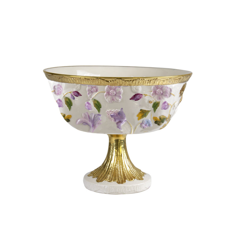 TAORMINA FRUIT STAND MULTICOLOR GOLD